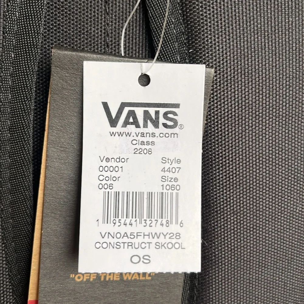 Vans Construct Skool Backpack 
NWT - Picture 11 of 16